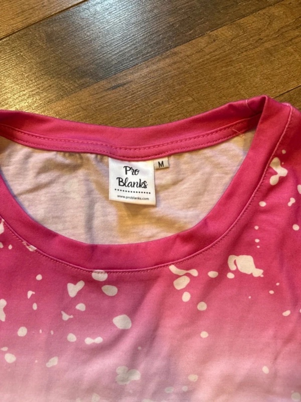 Faith-Based Pink Graphic Tee - Heal Cancer Message - Picture 3 of 3